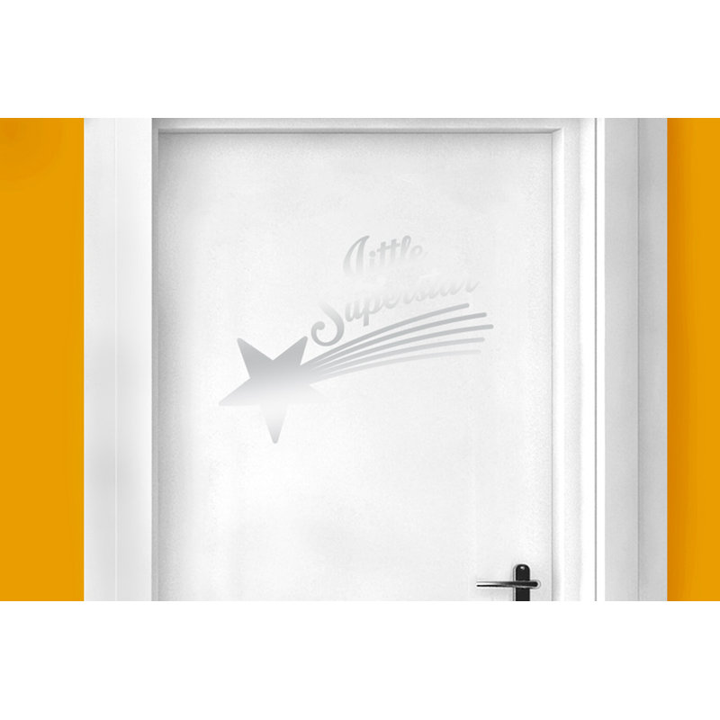 Wall Decal, Shiny Silver