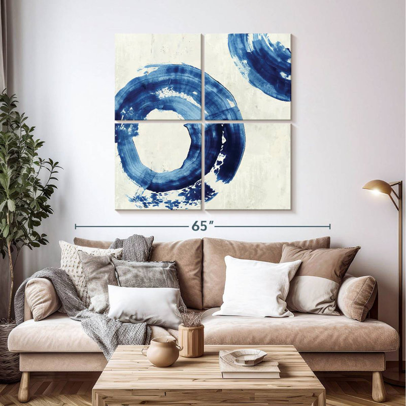 Avery Ring Stroke I, 45" H x 45" W