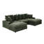 Canapé modulaire réversible d'angle avec repose-pieds-1202789999