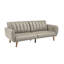 Canapé-lit capitonné en microfibre Fosnavag-1262084835