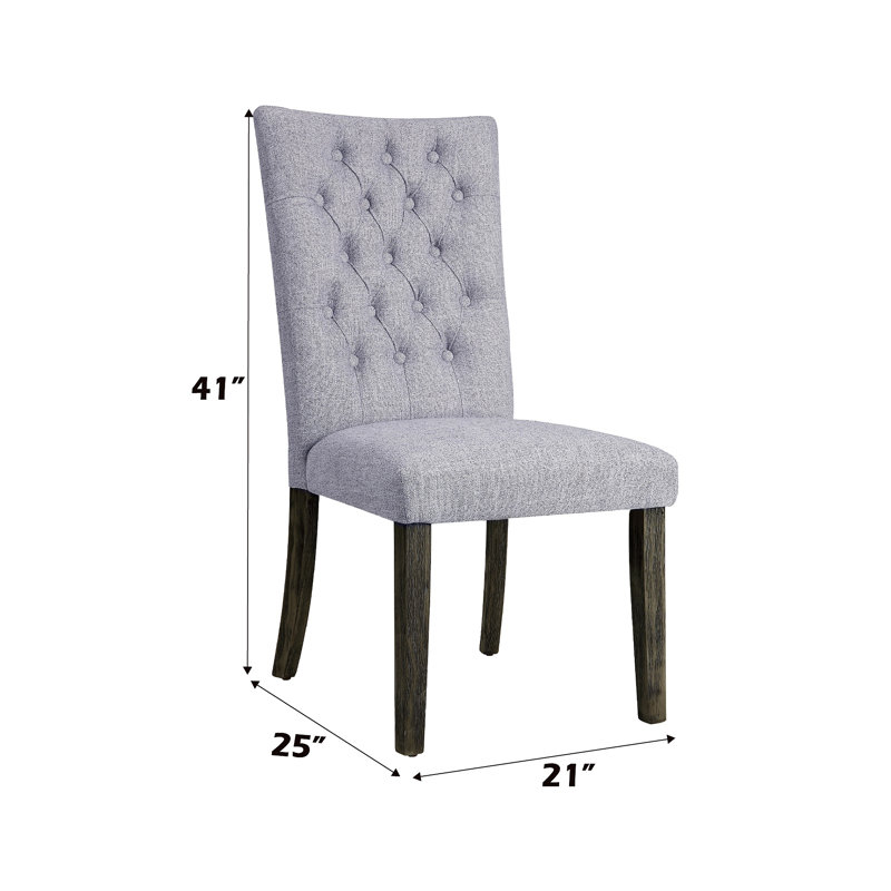 Ensemble de 2 chaises d'appoint Merel