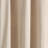 Linen Button Cotton Blend Blackout Curtain Single Panel-75021100