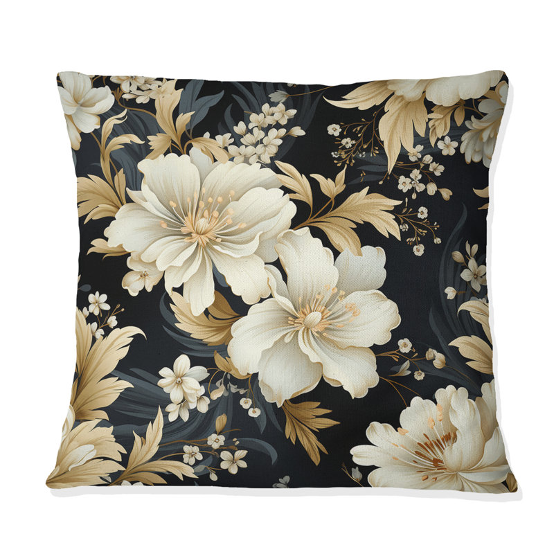 Coussin Victorian, H 16 po x l 16 po