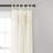 Lush Decor Lydia Ruffle Semi-Sheer Curtain Panels Pair Drapes (Set of 2)-649410440-649410438