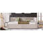 Lit de jour rembourré avec 2 tiroirs de rangement, structure de canapé-lit simple, sans sommier, tissu en lin-709992211