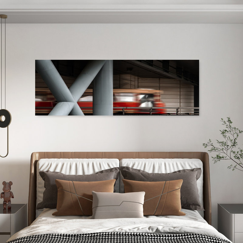 Dynamic Urban Transit by Gilbert Claes - Wrapped Canvas Panoramic Print, 50.8 cm H x 152.4 cm W