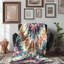 Desert Geometrics - Couverture sherpa de qualité supérieure 1 pièce-101218088