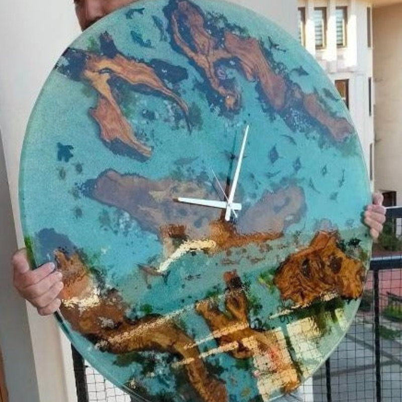Horloge murale Tolar, H 24 po x l 24 po x P 2 po