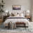 Mignone Pavelina Abstract Machine Washable Light Grey/Charcoal Indoor Area Rug With Non-Slip Backing-270005633