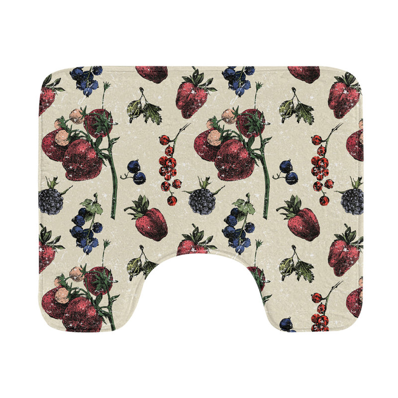 Tapis de salle de bain en U 20 po Vintage
