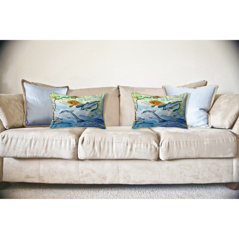 Housse et insert de coussin d'extérieur pour l'extérieur, 16 po x 20 po