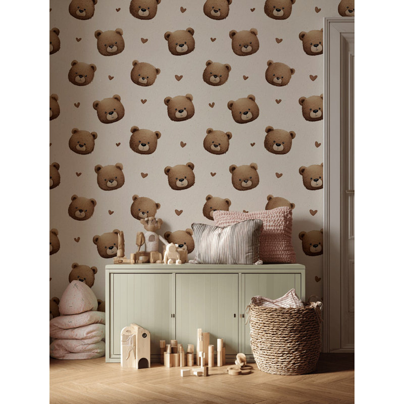 Adhésif mural Bears, Non tissé, non collé