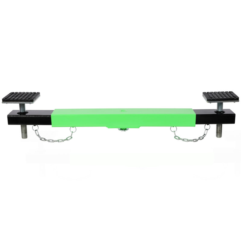 Adaptateur de poutre transversale pour vérin 2Ton, pour grue d'atelier de levage de moteur de vérin, traverse de vérin de voiture pour traverse de vérin avec coussinets en caoutchouc