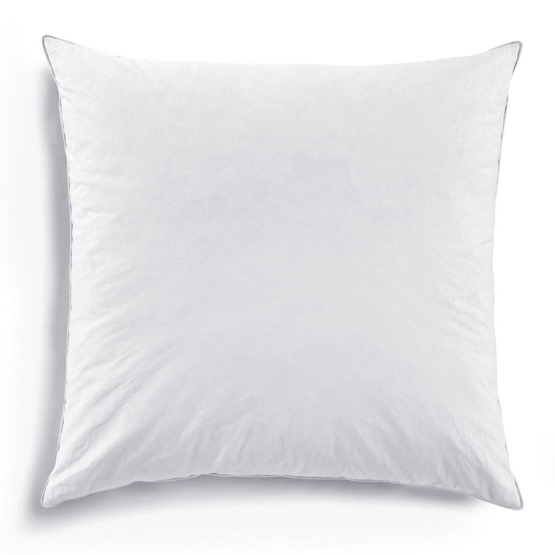 Insertion de duvet en plumes de coton ultra doux, Carrée, H 27 po x l 27 po