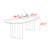 Katerra American style all-solid wood dining table-1597852643