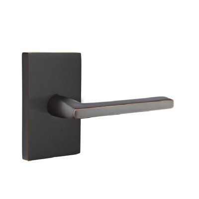 Oil Rubbed Bronze Double Dummy Door Lever