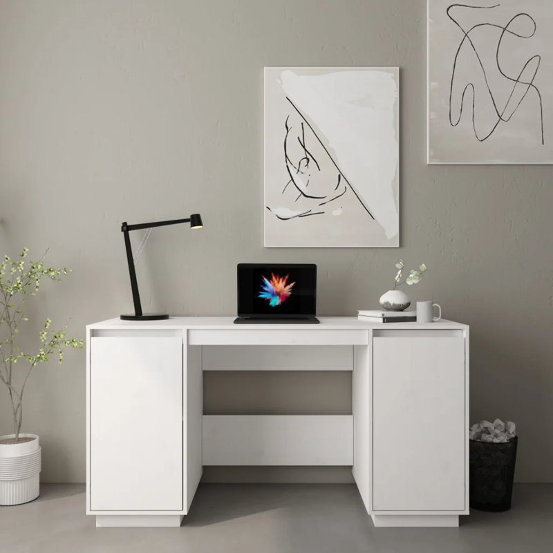 Woodbine Solid Wood, White