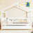 Wooden House Bed With Trundle-1844559678