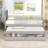 Platform Bed with Trundle and Drawers-1236542430