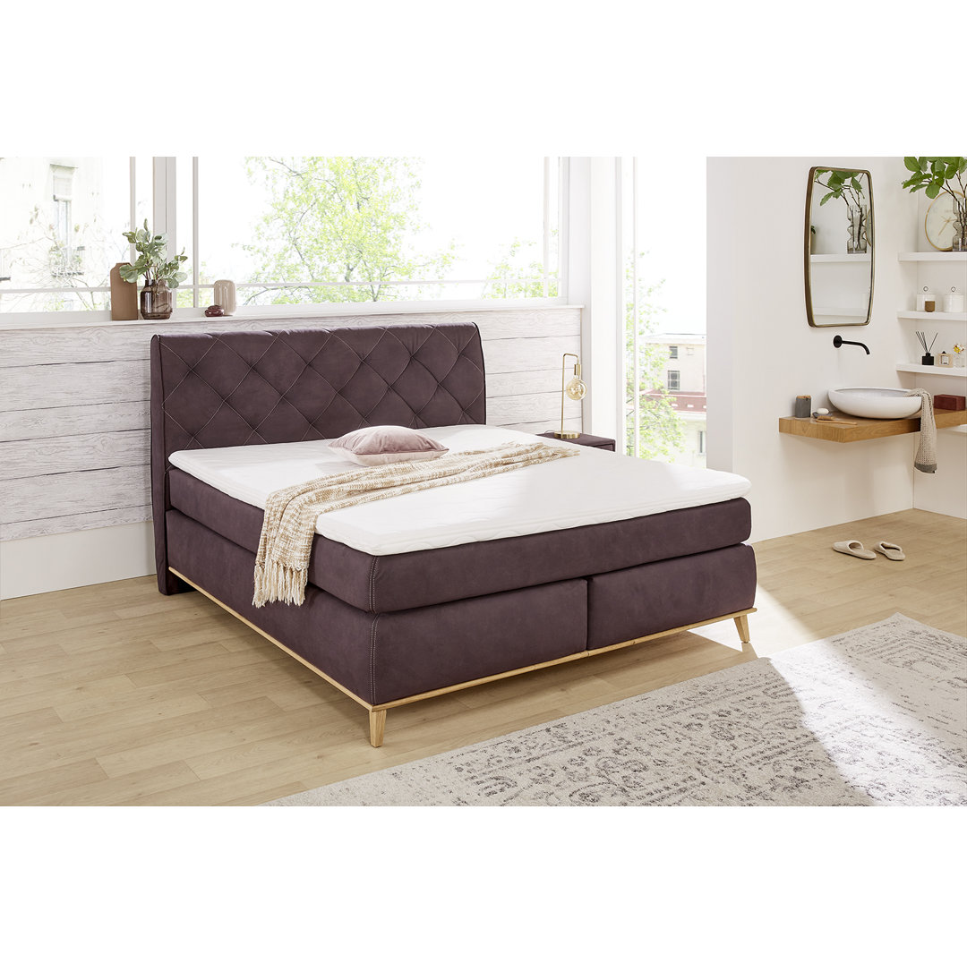 Boxspringbett Rodovre mit Topper