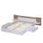 Queen 2 Drawer Panel Bed with Shelves by Latitude Run®-148553526