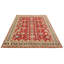 Tapis rouge foncé Finest Ghazni 8 pi 4 po x 11 pi 4 po