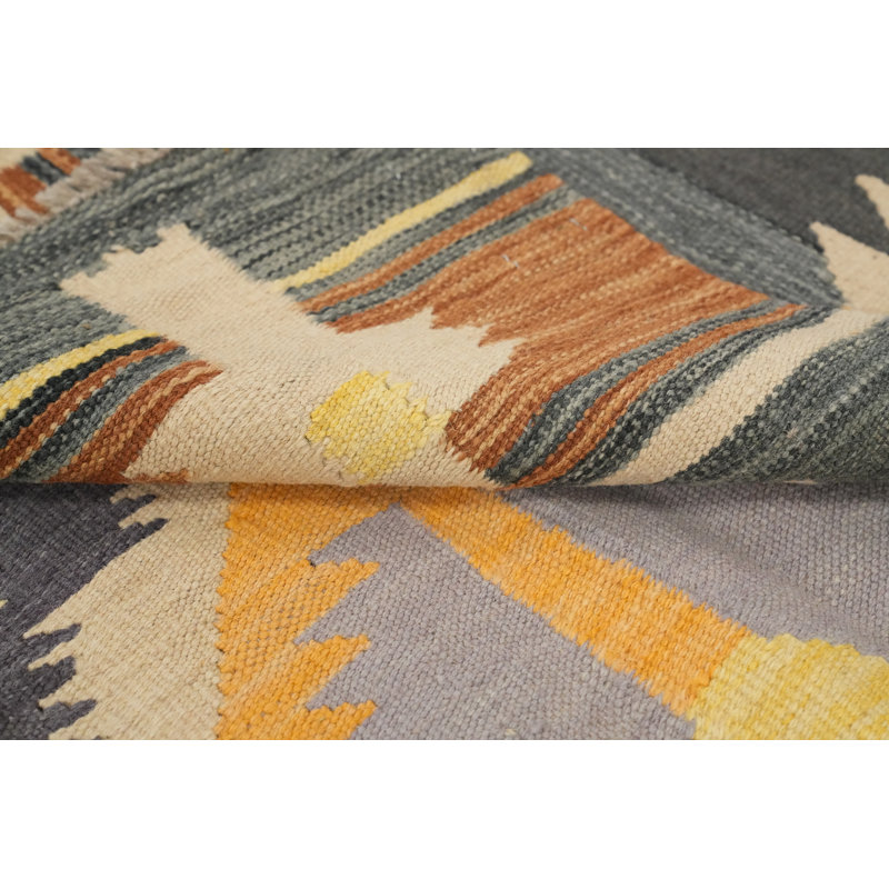 Tapis kilim en laine Southwestern