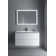 Me by Starck Ceramic Rectangular Vessel Bathroom Sink with Overflow