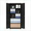 Cabinets | 2-Door Metal Storage Cabinet with Adjustable Shelves &amp; Lock | Steel | Office-962074860