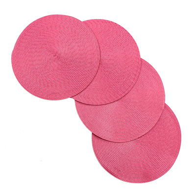 Maykaylee Solid Colour Round Placemat