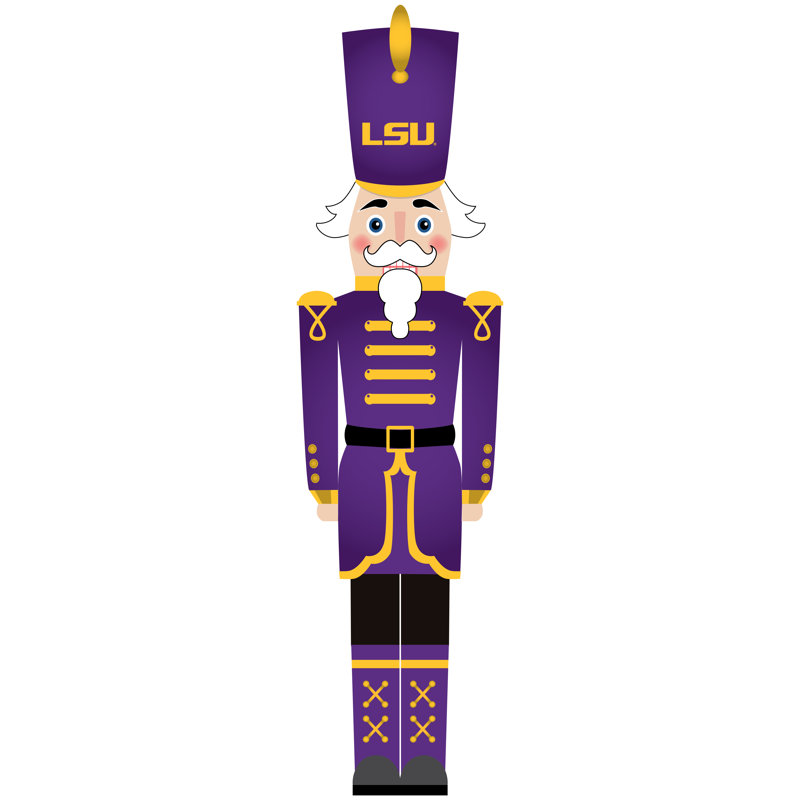 LSU 46" Nutcracker Leaner