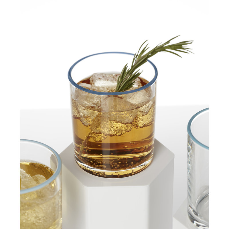 24 Seven Turquoise Medium Tumbler, Set of 6
