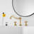 2-handle Bathroom Faucet with Drain Assembly-70570345