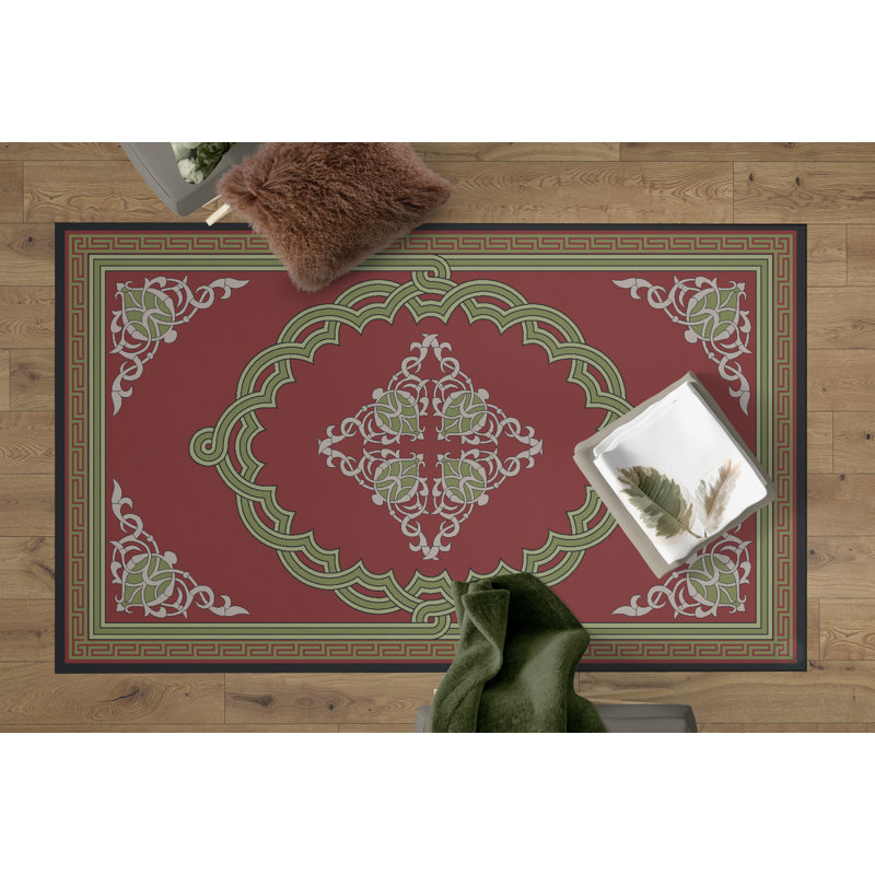 Tapis rouge Botalla, Rectangle 4 pi x 6 pi