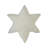 Handmade Hand Felted Wool Christmas Tree Topper - Star of David