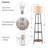 Granli 60.04'' Silver Tripod Floor Lamp