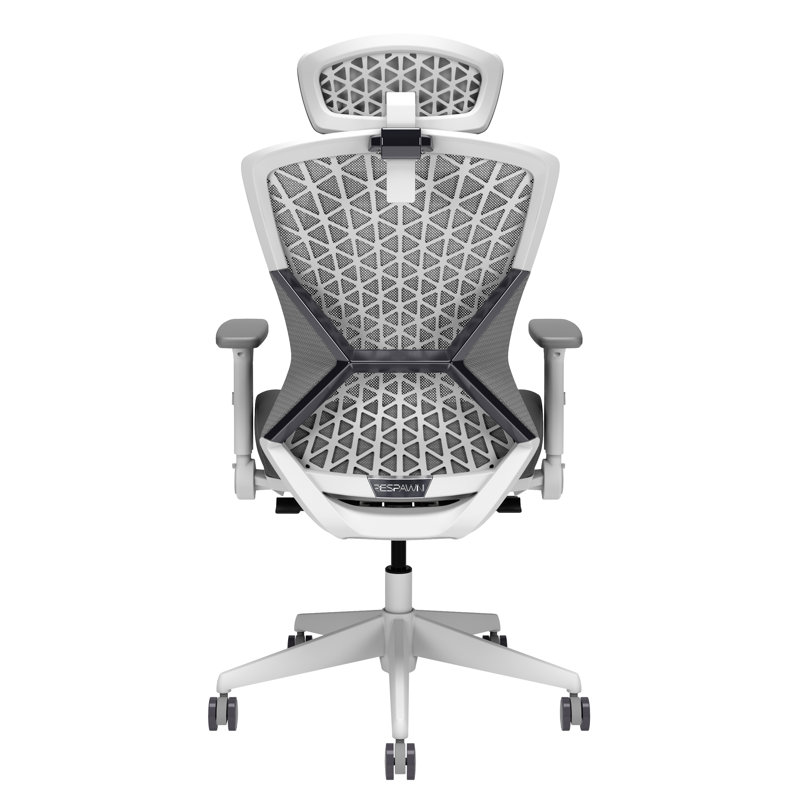 RESPAWN SPIRE Ergonomic Mesh Office Gaming Chair - High Back Home PC Computer Desk Reclining Gaming Chair, Adjustable Armrests, Adjustable Headrest, Knitted Mesh Back, Cooling Gel Seat