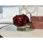 Cream Hydrangea in Rope Glass Vase-356774860