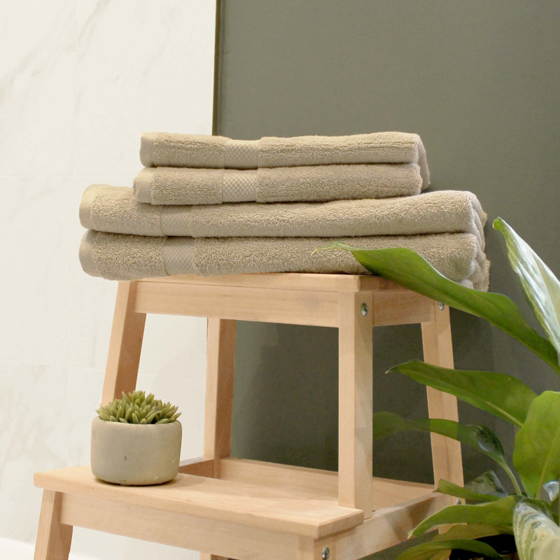 100% Cotton Plush Mulit-Size Set, Oatmeal