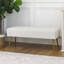 Tabouret de repose-pieds rectangulaire en velours-679863226