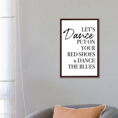 "LET’S Dance" par Mambo art studio, art textuel