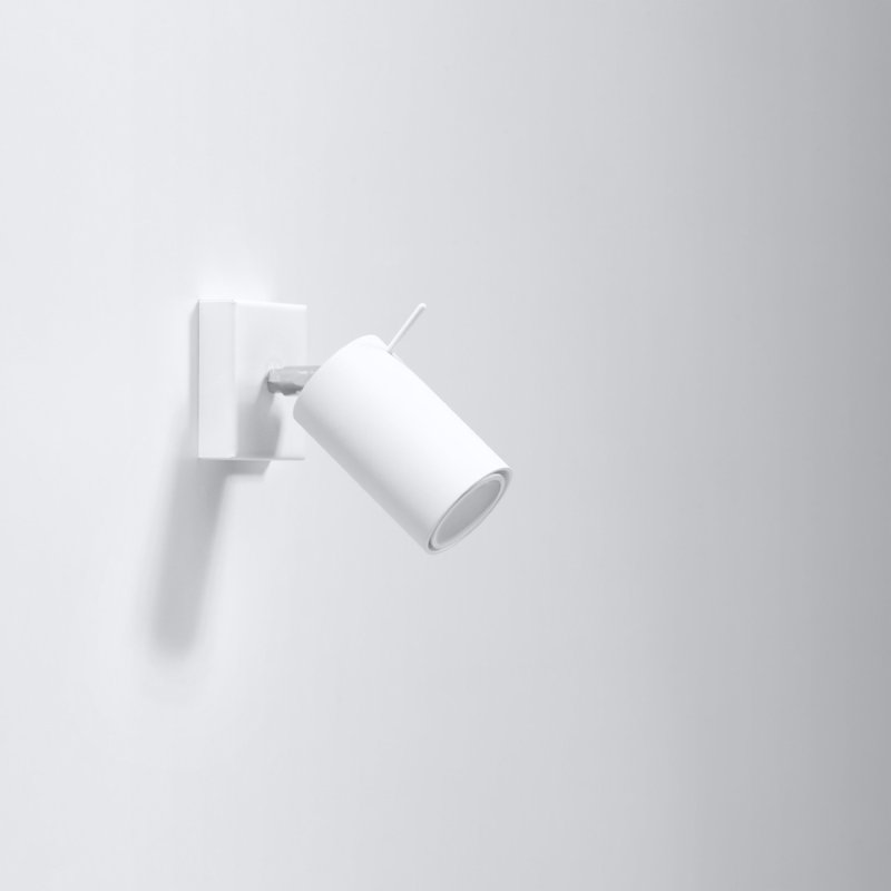 Ring Wall Spotlight, 1 Light, White