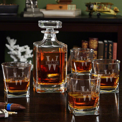 Ensemble de 5 pièces décanteur à whiskey Kaity