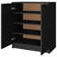 Shoe Cabinet Engineered Wood Hall Shoe Holder Cupboard Organiser Shelf-2086952818
