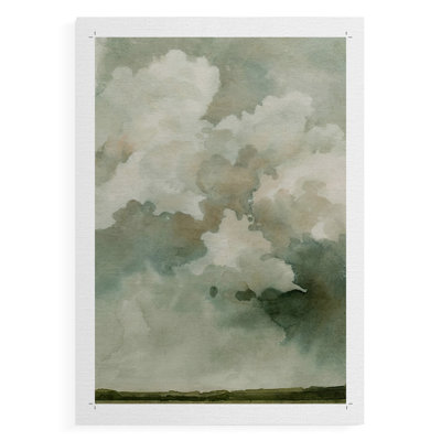 «Coming Rain I» - Impression sur toile seulement - non encadrée