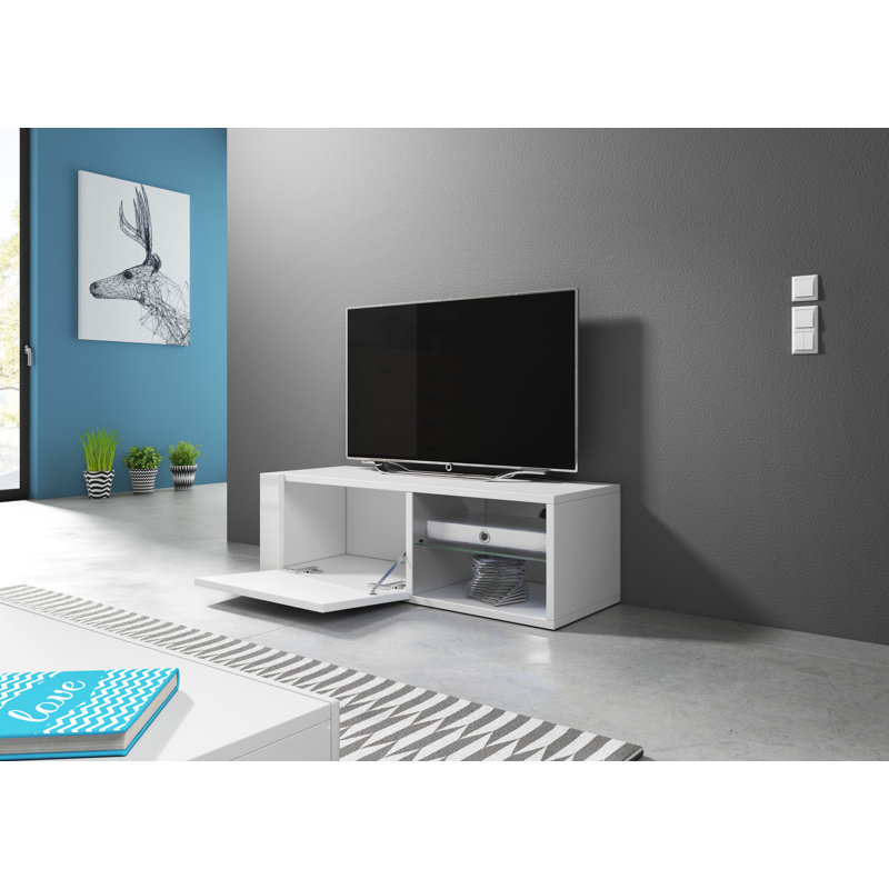 Avenelle TV Stand for TVs up to 70", White/Grey
