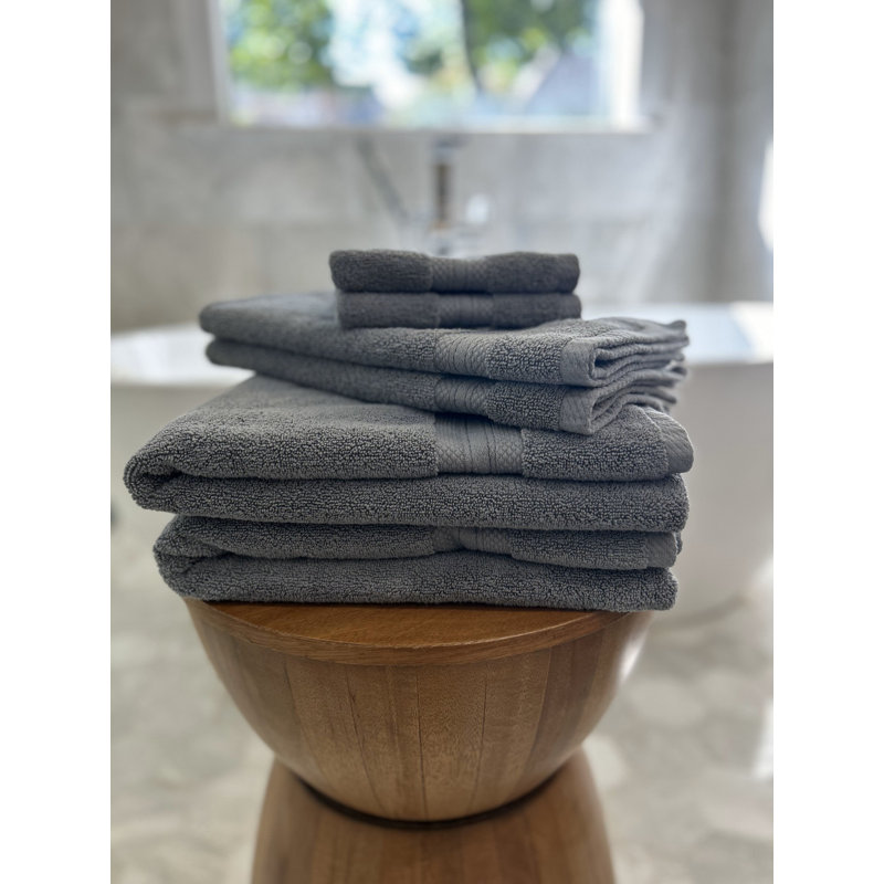Premium Zero Twist Towel Set, 6