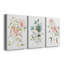Carnet de croquis Cottage Rose I - ensemble de 3 impressions sur toile tendue-1222996209