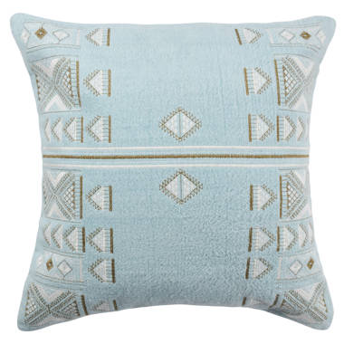 SR-HOME Geometric Cotton Thick N Thin Pillow Cover