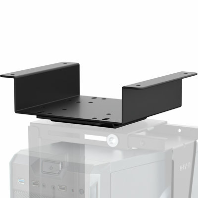 VIVO Under Desk Spacer Bracket for Compatible PC Mounts, 2.1 inch Spacing